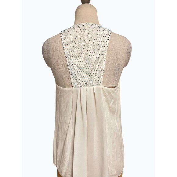 Haute Hippie Stolen Glances V-Neck Sleeveless Top Small - Picture 4 of 6
